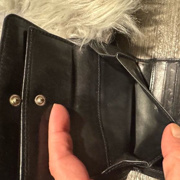 Celine Black Monogram Macadam Canvas Compact Wallet - Picture 12 of 12